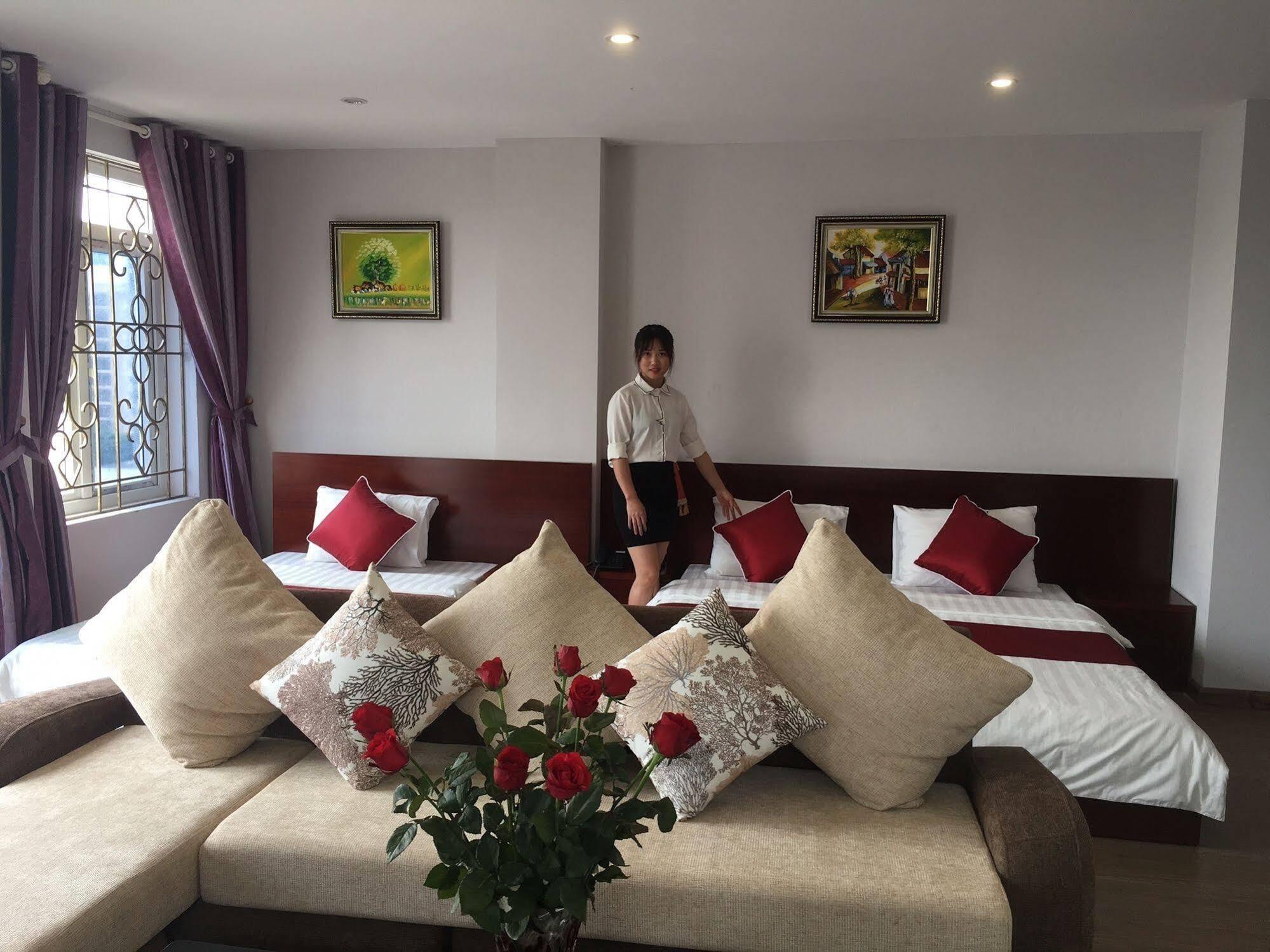 New Amely Hotel Hanoi Bagian luar foto