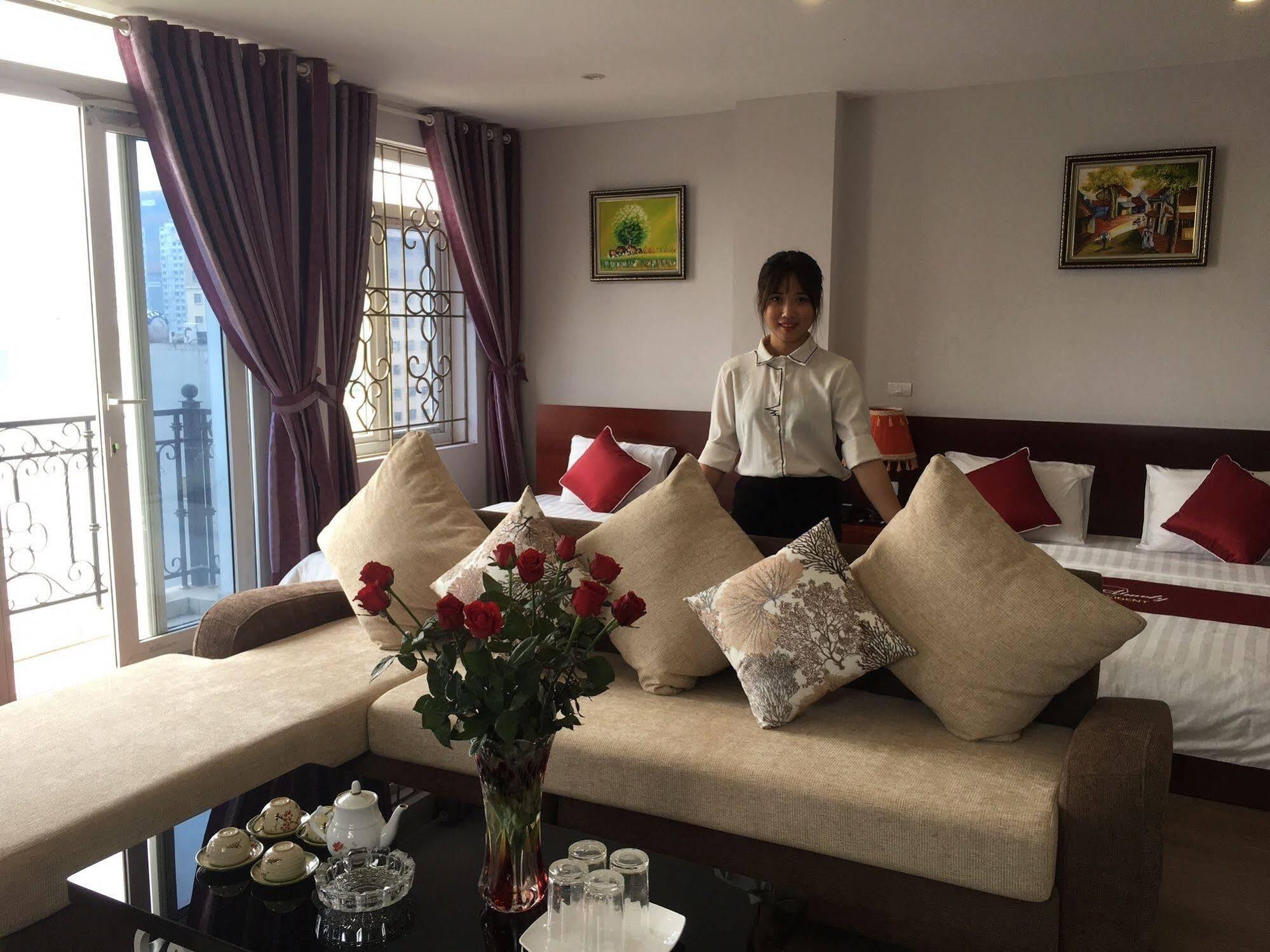 New Amely Hotel Hanoi Bagian luar foto